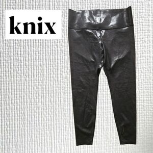 Knix Papaya Sculpt LeggingsFaux Leather Black Size XL